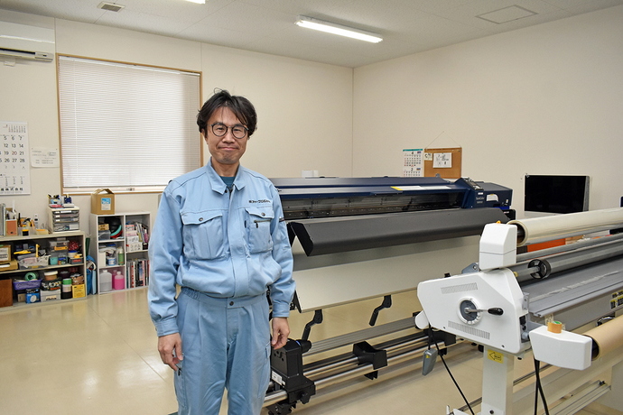 大和田さん　作業場