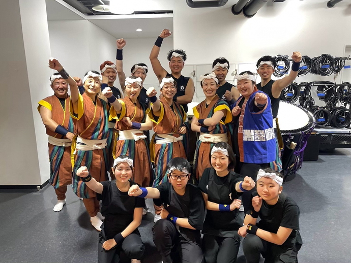 広野昇龍太鼓　集合写真
