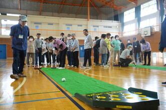 広野町老人クラブ連合会ニュースポーツ交流会