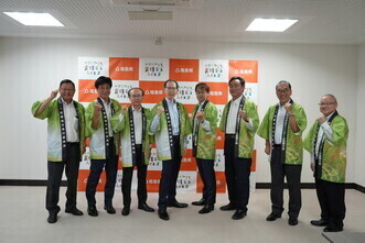 「第30回米・食味分析鑑定コンクール国際大会in双葉地方」実行委員による知事表敬訪問